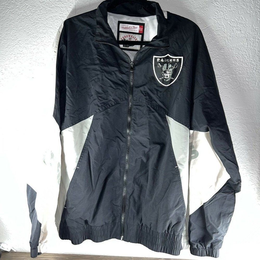Throwback Vintage Raiders Throwbacks Jacket Size Larg… Gem